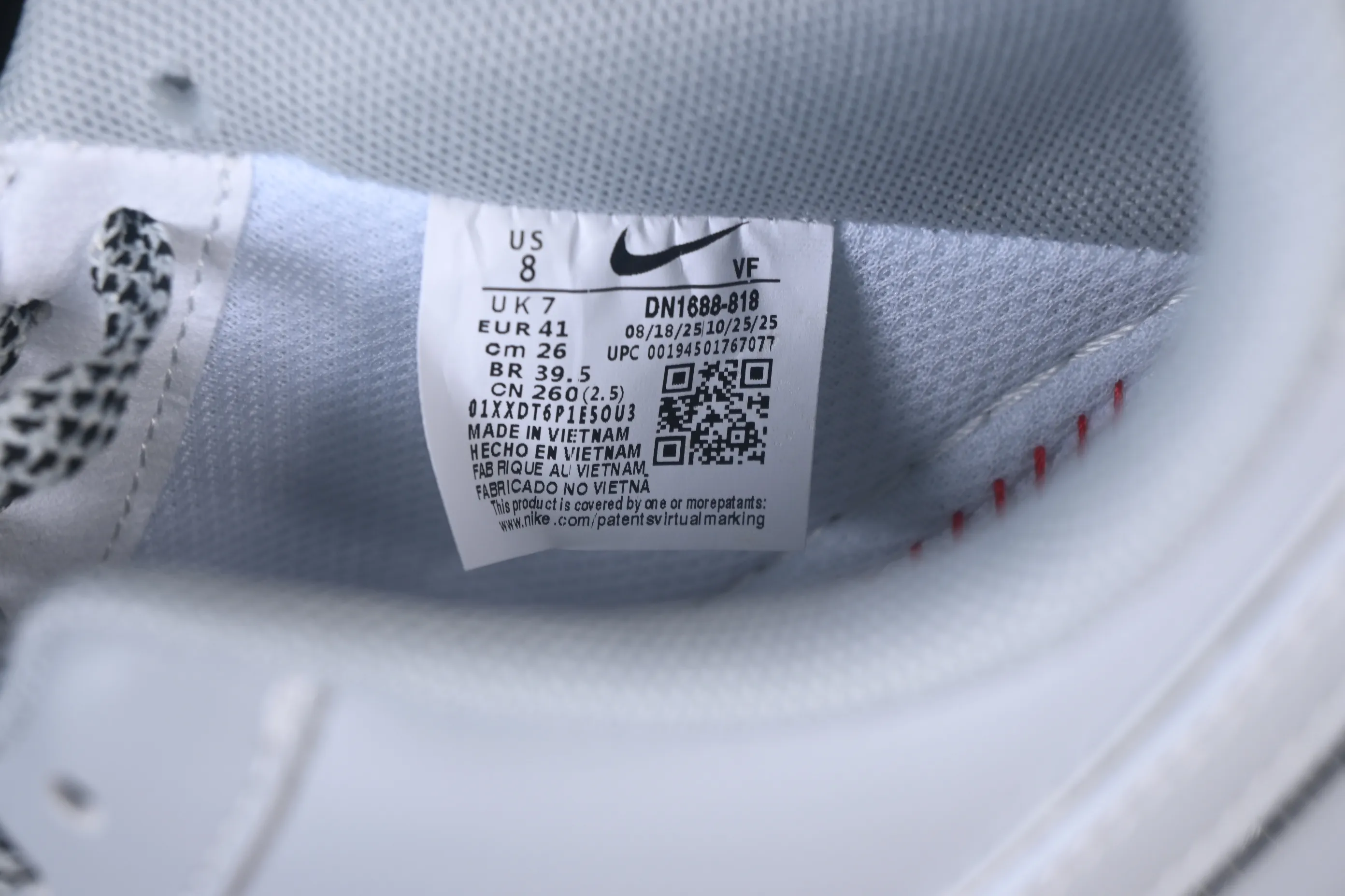 All categories Nk Air Force 1 Air Force series Nk Air Force 1 Low Air Force low-top Nike Air Force 1'07 Low joint model Air Force 1 low-top casual sneakers DN1688-818